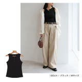 ヘンリーネック シアー タンクトップ | andme | 詳細画像14 