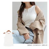 ヘンリーネック シアー タンクトップ | andme | 詳細画像7 