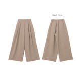 タック ワイド パンツ | andme | 詳細画像18 