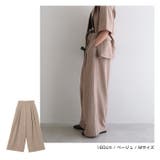 タック ワイド パンツ | andme | 詳細画像10 