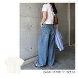 ショート丈 コットンフライス 半袖 | andme | 詳細画像7 