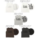 汗染み防止 ビッグロゴ プリント | andme | 詳細画像2