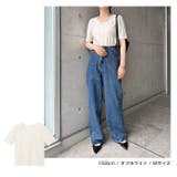 ドット柄 パフスリーブ 半袖 | andme | 詳細画像8 