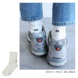 ロゴ刺繍 リブ ソックス | andme | 詳細画像10