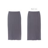 リブニット Iライン スカート | andme | 詳細画像16