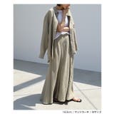 リネンブレンド オーバーサイズ シャツ | andme | 詳細画像12 