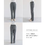 スリット ストレート パンツ | andme | 詳細画像19