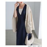 Vネック ポンチ ワンピース | andme | 詳細画像13