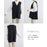 evernavy エバーネイビー Vネック | andme | 詳細画像18 