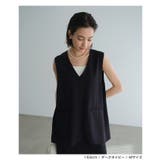 evernavy エバーネイビー Vネック | andme | 詳細画像8 