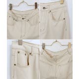 ハイウエスト テーパード カーブパンツ | andme | 詳細画像13