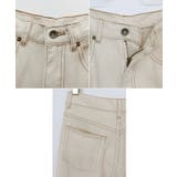 ハイウエスト テーパード カーブパンツ | andme | 詳細画像14