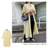 カラーストライプ バンドカラー ワンピース | andme | 詳細画像6 