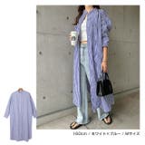 カラーストライプ バンドカラー ワンピース | andme | 詳細画像10 