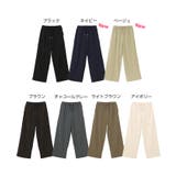 ワイドパンツ とろみ イージー | andme | 詳細画像2