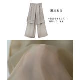 コットン リネン ワイドパンツ | andme | 詳細画像22 