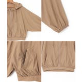 フード付き ボリューム袖 ブルゾン | andme | 詳細画像13 