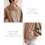フード付き ボリューム袖 ブルゾン | andme | 詳細画像3 