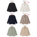 ポンチ ノーカラー ジャケット | andme | 詳細画像2 