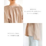 ワッシャー コットン キーネック | andme | 詳細画像5 