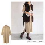 Vネック 長袖 ワンピース | andme | 詳細画像9