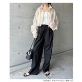 ショート丈 シアー ジップ | andme | 詳細画像7