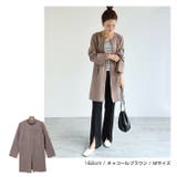 フェイクスエード ロング コート | and Me | 詳細画像10