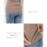 ハイネック リブ ニット | andme | 詳細画像4 