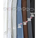 ロゴプリント ボリューム袖 コットン | andme | 詳細画像3