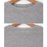 テレコ シアー トップス | andme | 詳細画像14 