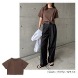 汗染み防止 ショート丈 半袖 | andme | 詳細画像8