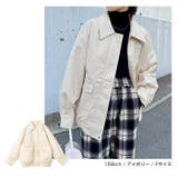 フェイクレザー オーバーサイズ ブルゾン | andme | 詳細画像6 
