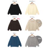 ボリューム袖 オフショルダー ニット | andme | 詳細画像2 