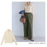 セルフカットリブ ハーフジップ 長袖 | andme | 詳細画像7 
