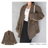 ヘリンボーン ダブル テーラード | andme | 詳細画像5 