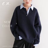 evernavy エバーネイビー 襟付き | andme | 詳細画像1 