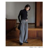 evernavy エバーネイビー ウール混 | andme | 詳細画像9 