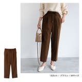 フェイクウール ドロスト テーパードパンツ | andme | 詳細画像10