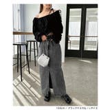 センタースリット デニム タイト | andme | 詳細画像12 