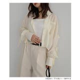 袖スリット リボン シアー | andme | 詳細画像7 