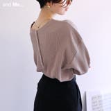 2way ワッフル トップス 背中ボタン サーマル リブ切替 Tシャツ レディース ドロップショルダー オーバーサイズ 春 夏 秋 冬