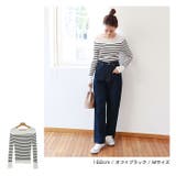 ゴールドボタン付き リブニット トップス | andme | 詳細画像9
