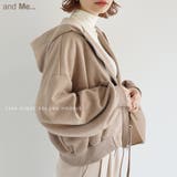 スエードポンチ ジップパーカー ジャケット | andme | 詳細画像1 