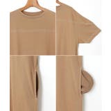 配色ステッチ Tシャツ ワンピース | andme | 詳細画像10