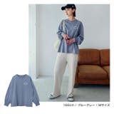 ロゴプリント ボリューム袖 コットン | andme | 詳細画像8 