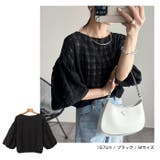 シアー チェック ボリュームスリーブ | andme | 詳細画像10 