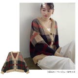 モヘアライク チェック ジャガード | andme | 詳細画像14 