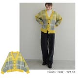 モヘアライク チェック ジャガード | andme | 詳細画像9 