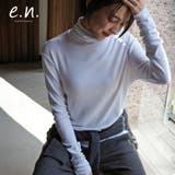 テレコリブ ハイネック プルオーバー | andme | 詳細画像1 