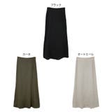 リネンブレンド ロング スカート | andme | 詳細画像2 